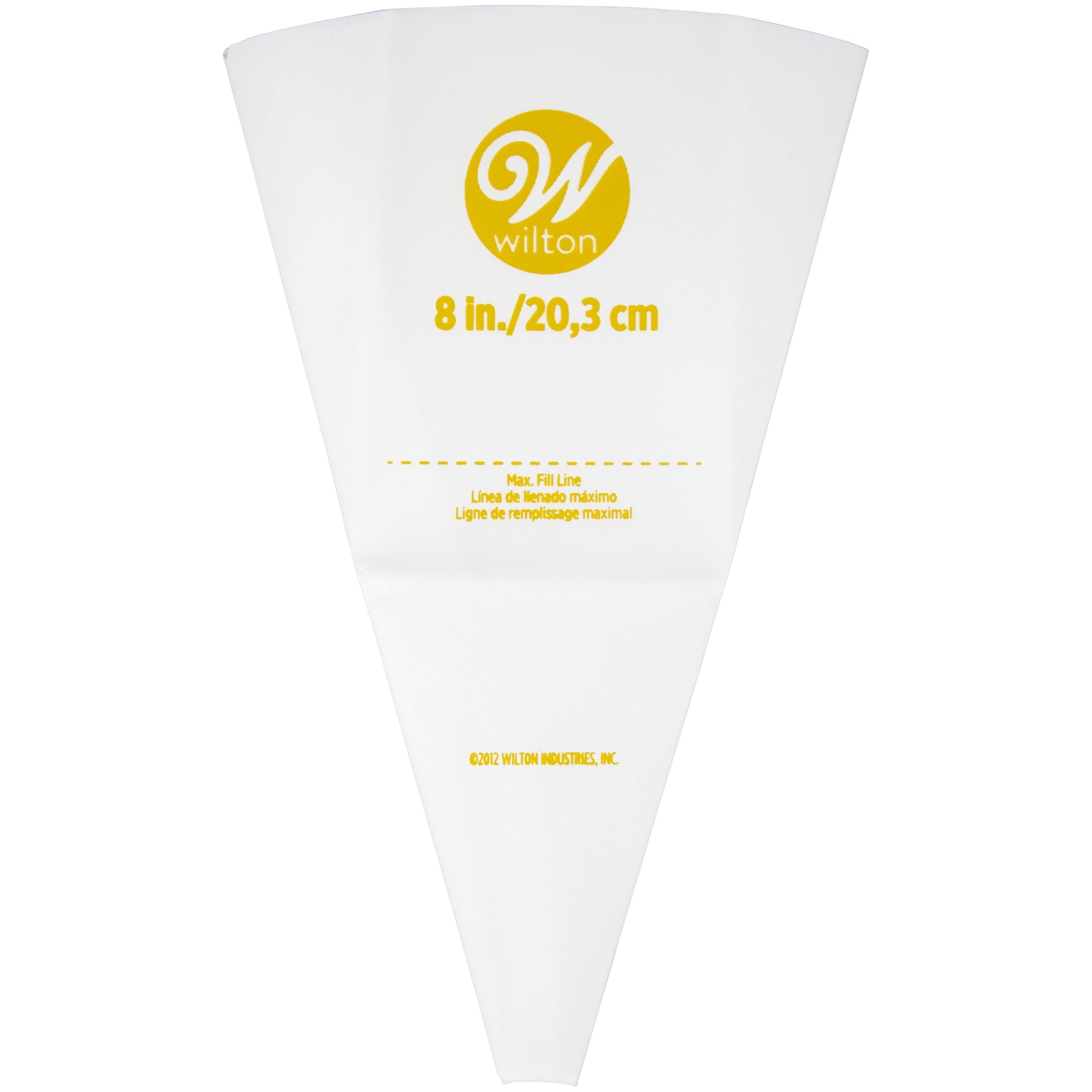 (4 pack) Wilton Reusable Featherweight Decorating Piping Bag, Plastic, 8-in. - Image 2